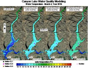 Canyon Lake Water Quality Modeling Study | Flow Science Incorporated